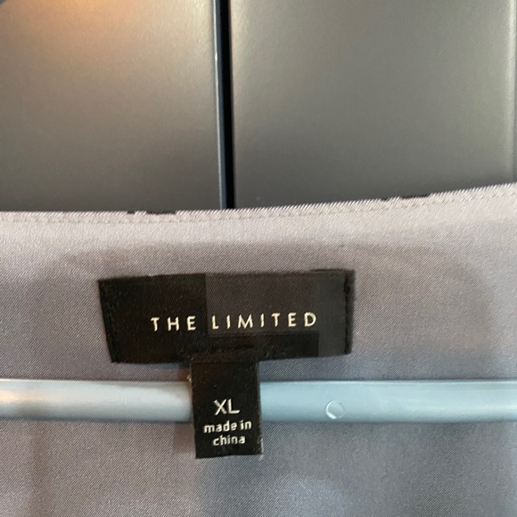 Blue windowpane The Limited dress - size XL - Picture 3 of 3